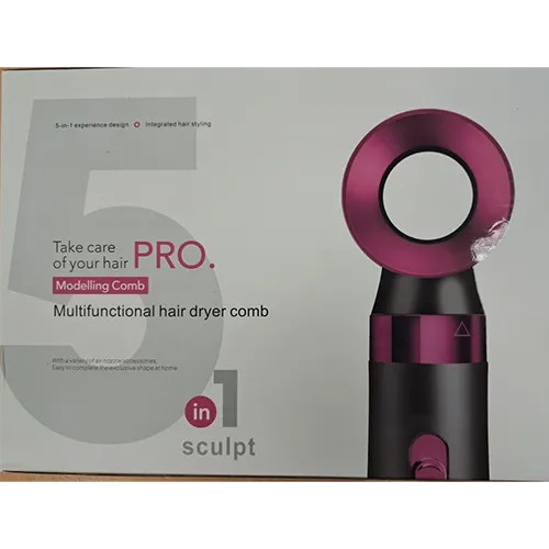 Marque inconnue - Multifunctional hair dryer comb 5 in 1 - pro hair dryer - modelling comb sèche-cheveux