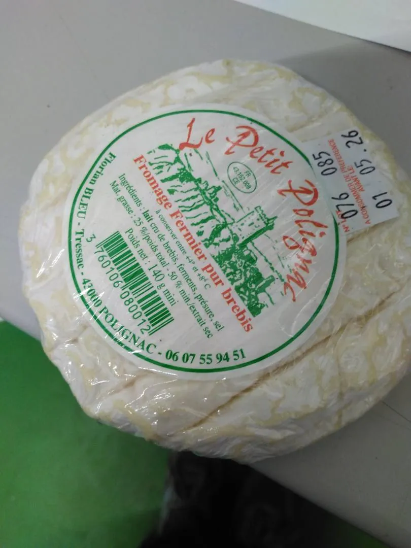 Marque inconnue - Petit polignac brebis 140g