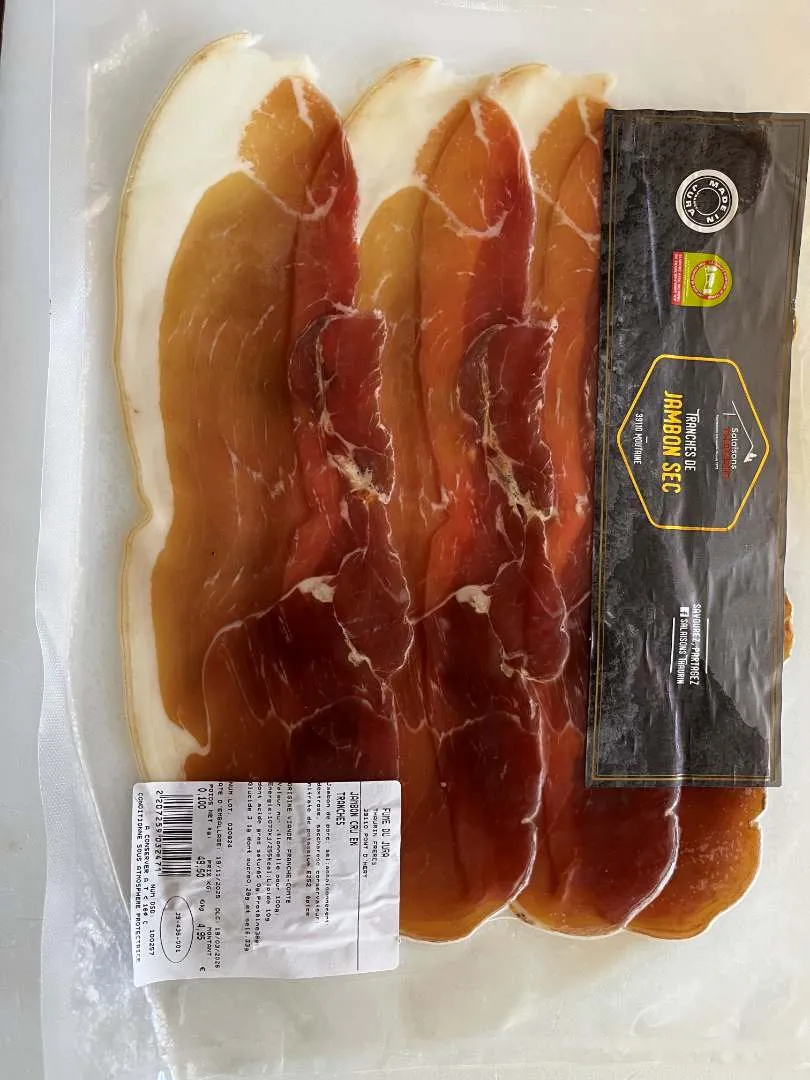 Salaisons thaurin - Jambon cru non fumé