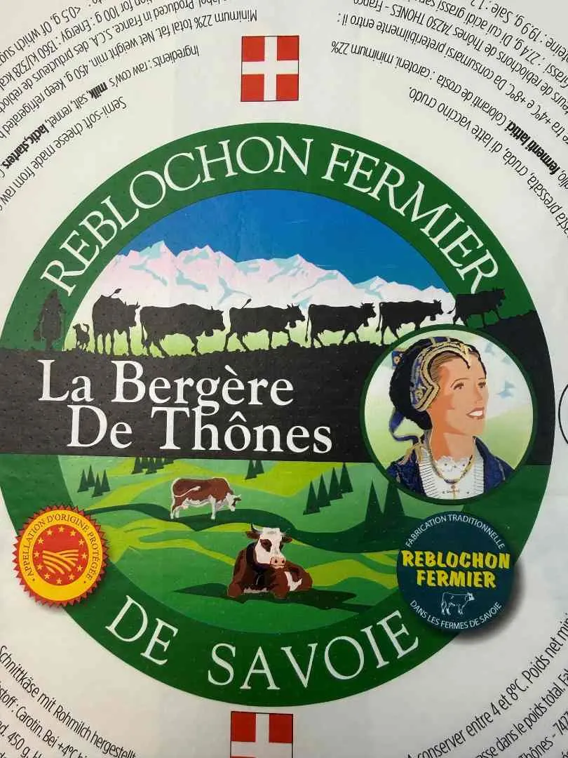 La bergère de thones - Reblochon fermier aop