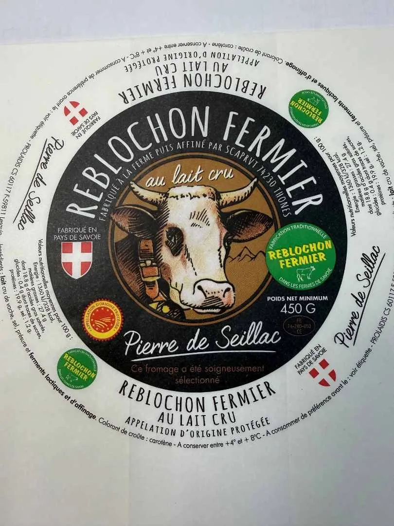 Pierre de seillac - Reblochon fermier aop