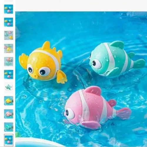 Marque inconnue - Jouets de bain poissons clowns nageant x3 jouet de bain