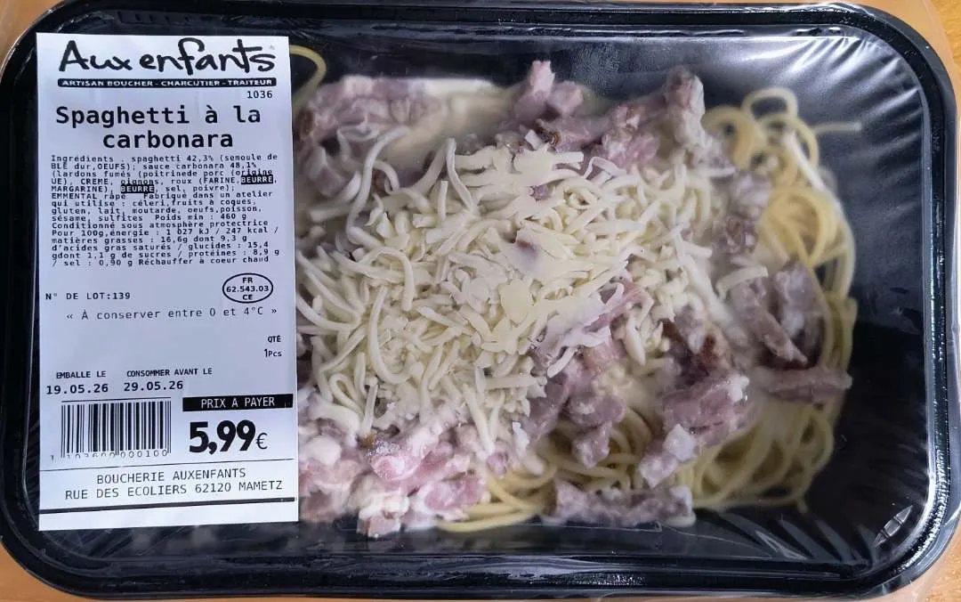 Produit rappelé