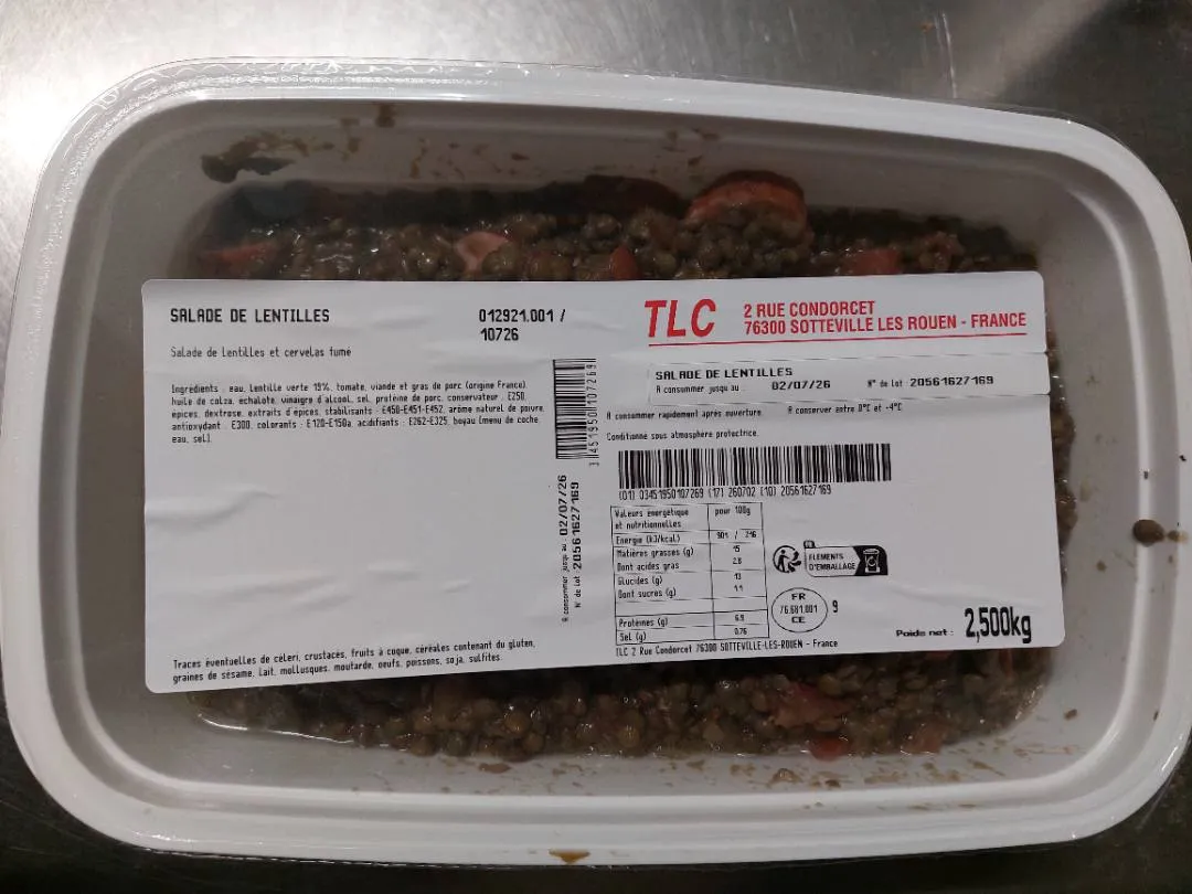 Produit rappelé