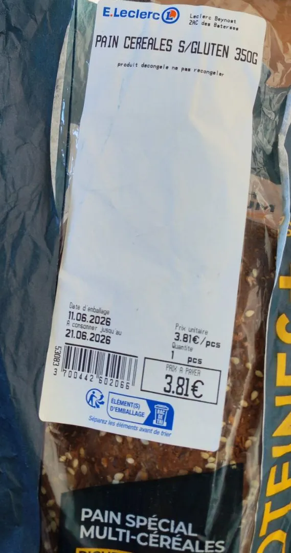 Produit rappelé