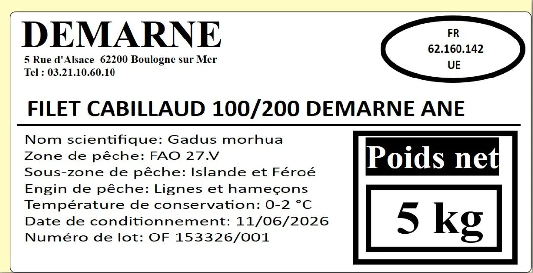 Produit rappelé