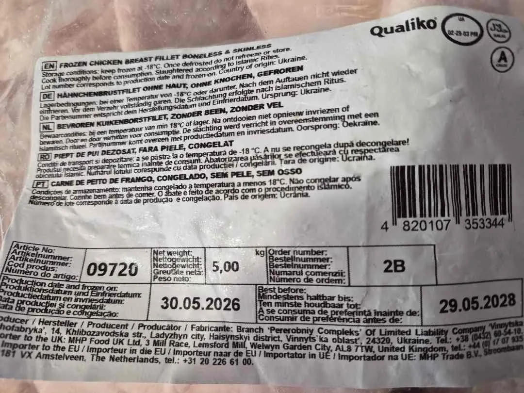 Produit rappelé