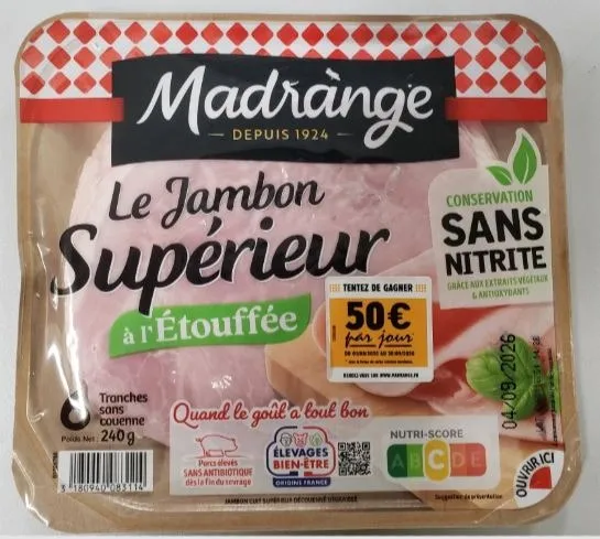 Produit rappelé