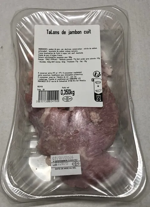 Produit rappelé