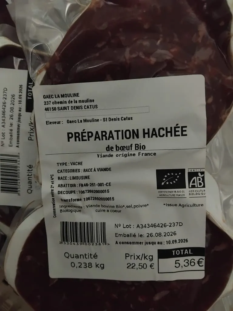 Produit rappelé