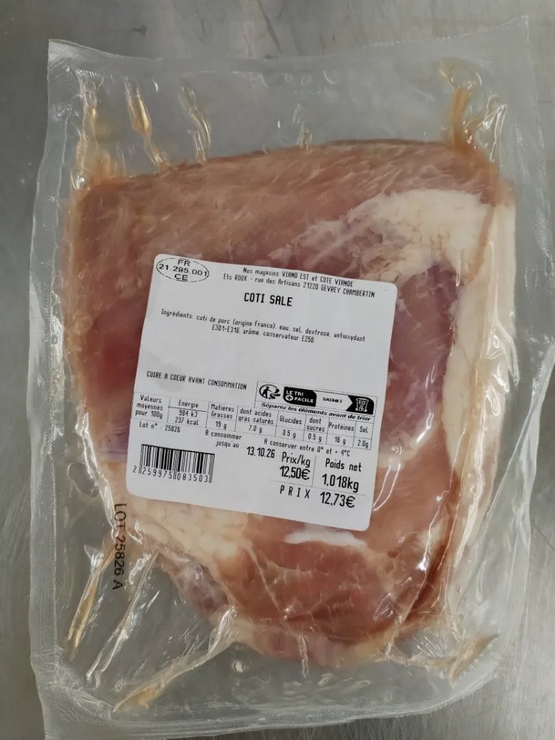 Produit rappelé