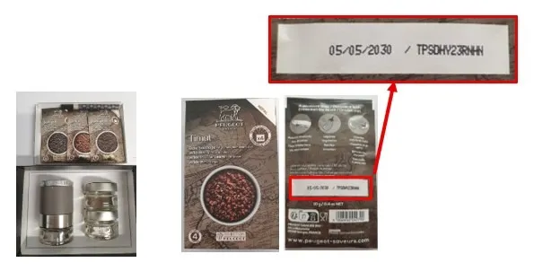 Produit rappelé